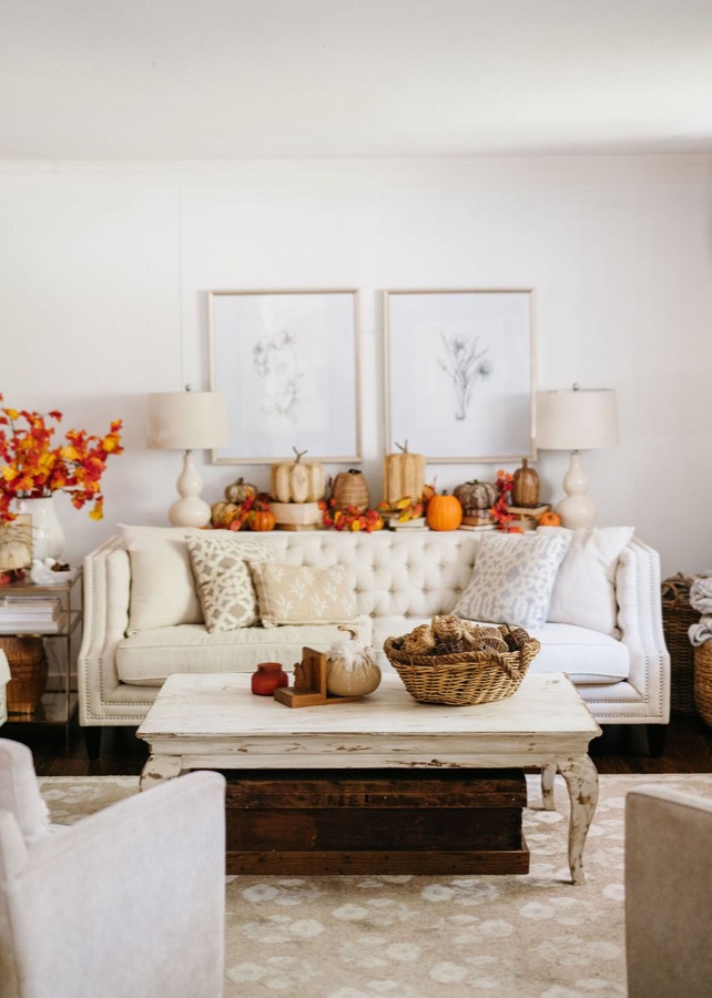 Inside Our 110-Year-Old Home Decorated for Fall