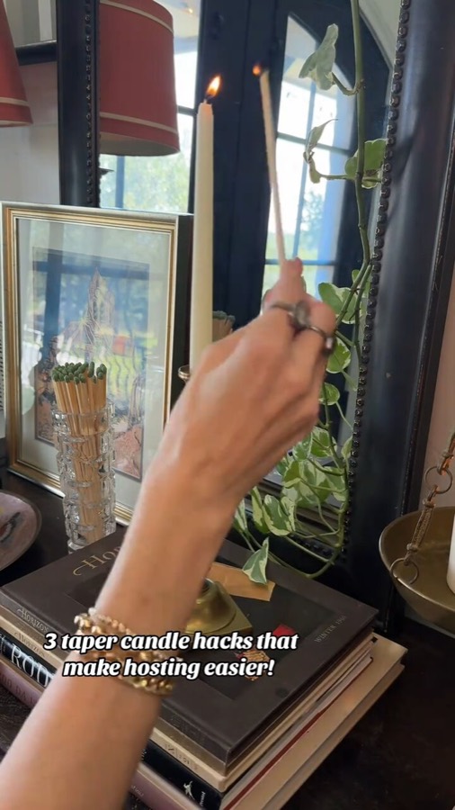 Three Taper Candle Tricks for Stress-Free Hosting