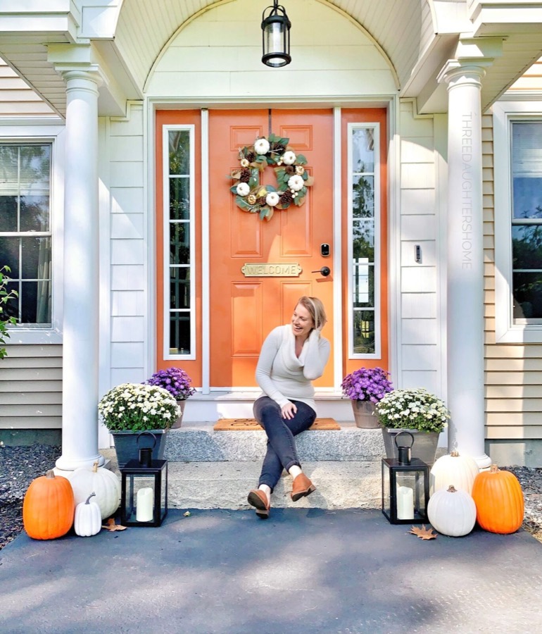 Tips for Decorating a Fall Front Entry – Three Daughters Home